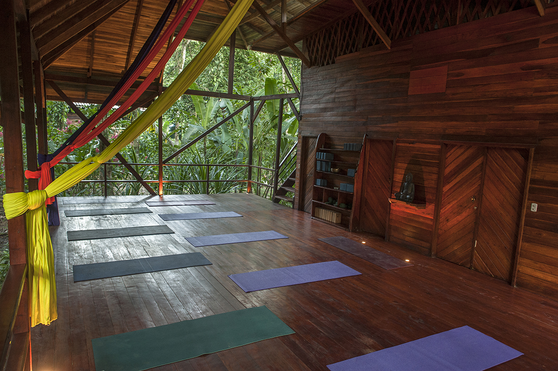 yoga deck - Tierra de Sueños Lodge & Wellness Center